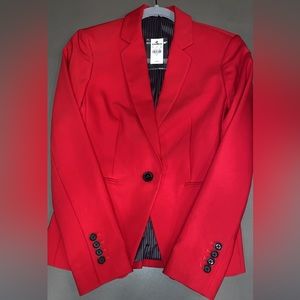 Express Red Blazer Jacket